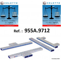 4 ALUMINUM CROSSMEMBERS SET