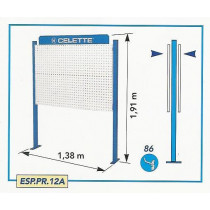 DOUBLE SIDED STORAGE PANEL