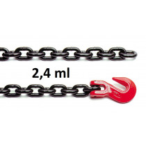 CHAIN 2,40 M, WITH ONE HOOK