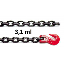 CHAIN 3,00 M, WITH ONE HOOK
