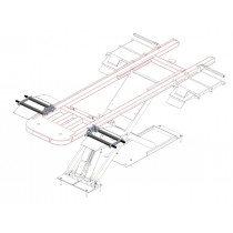 2 OPENING WHEEL SUPPORTS FOR X-ONE