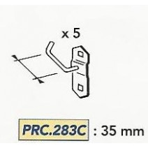 SET OF 5 HOOKS