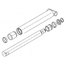VERIN DE X ELEVATEUR A 700 BARS