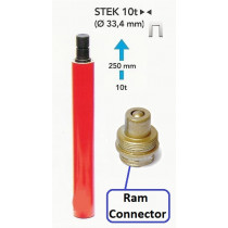 VERIN POUSSEUR 10T - COURSE de 250 mm