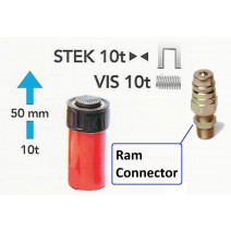 VERIN POUSSEUR 10T - COURSE de 50 mm