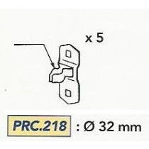 LOT DE 5 PINCES EC1313